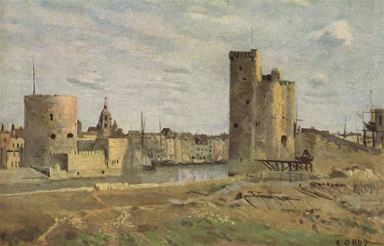 Haven met boten en oude toren van La Rochelle - Afbeelding 7